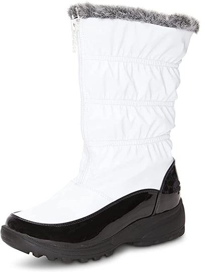 totes Women's Rogan Insulated Waterproof Snow Winter Boots with Zipper