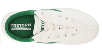 Tretorn Children's Canvas Sneakers Green