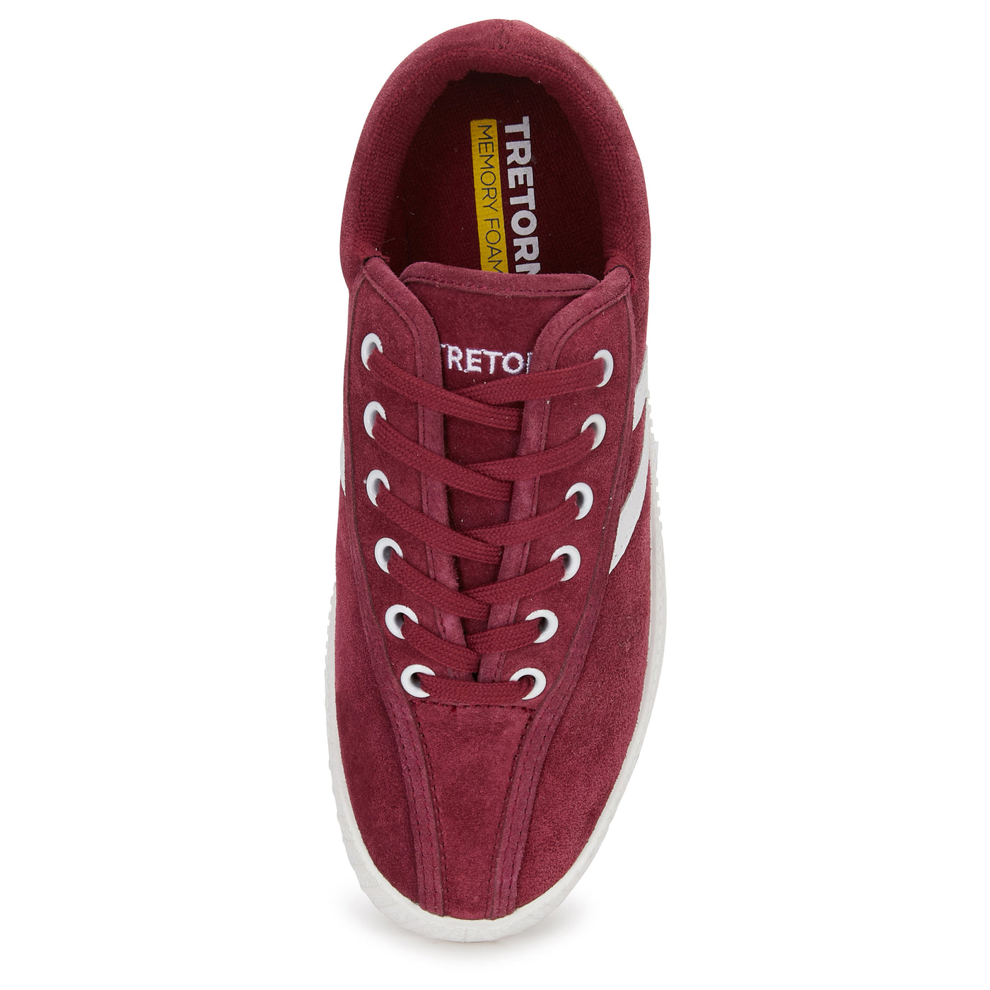 Tretorn Women's Sneaker Nylite Plus Suede Berry Red