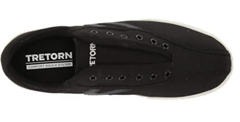 Tretorn Men's Canvas Sneakers Nylite Black