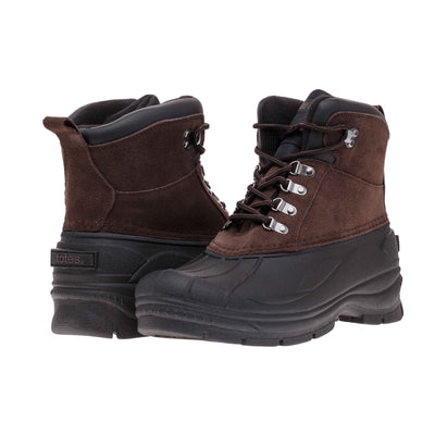 Totes Men's Duck Boots Mike-To Brown