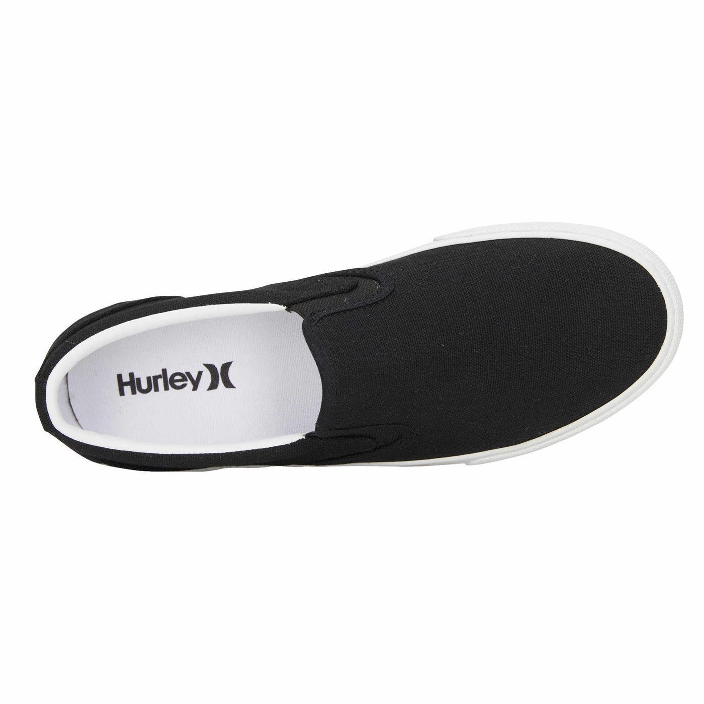 Hurley Men's Kayo Slip On Sneakers Black