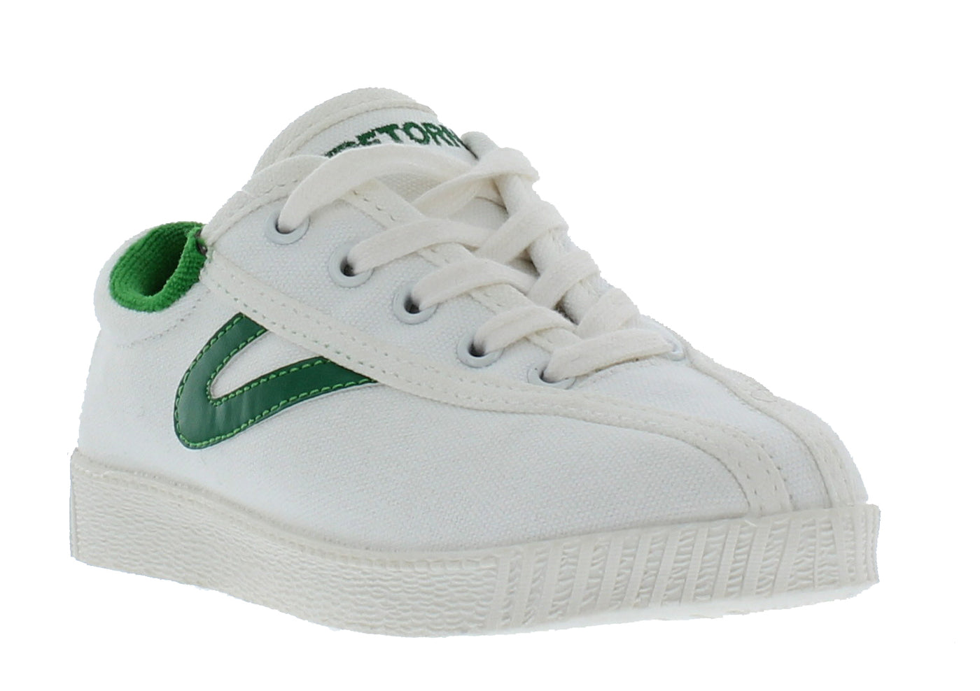 Tretorn Children's Canvas Sneakers Green
