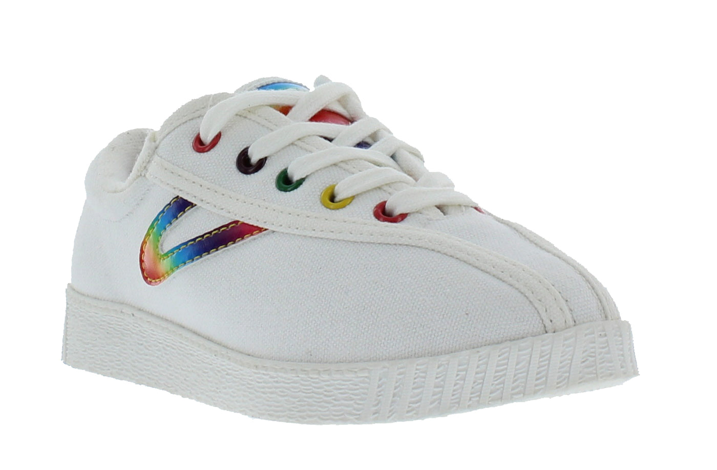 Tretorn Children's Canvas Sneakers Rainbow