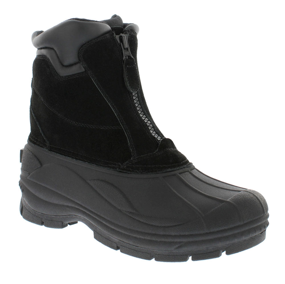 Woodstock Mens Cold Weather Brock Boots with Front Zipper